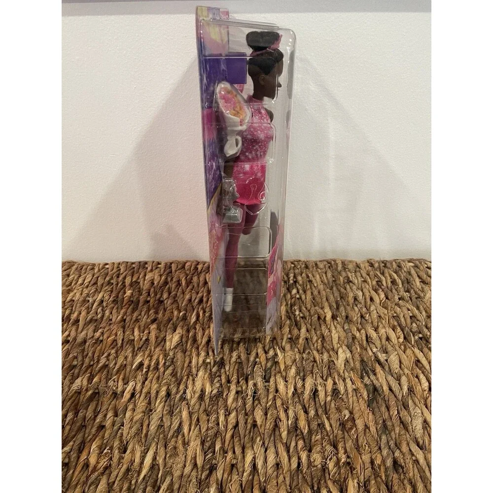 New Barbie Ice Skater African American Collector You Can Be Anything NIB Gift